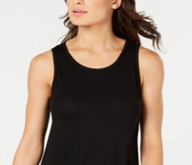 Camiseta regata feminina Ideology Fitness Yoga preta tamanho X-S