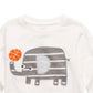 Camiseta de algodão com estampa de elefante de manga comprida First Impressions para meninos, tamanho 6 a 9 meses