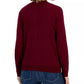 Karen Scott Cardigan Feminino Gola Redonda Tamanho P Vermelho