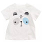 Camiseta de algodão com estampa de panda para bebês meninos First Impressions, branca, tamanho 12 meses