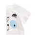 Camiseta de algodão com estampa de panda para bebês meninos First Impressions, branca, tamanho 12 meses