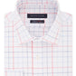 Camisa social masculina Tommy Hilfiger com ajuste Flex Stretch e absorção de umidade, vermelha, tamanho G