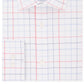Camisa social masculina Tommy Hilfiger com ajuste Flex Stretch e absorção de umidade, vermelha, tamanho G