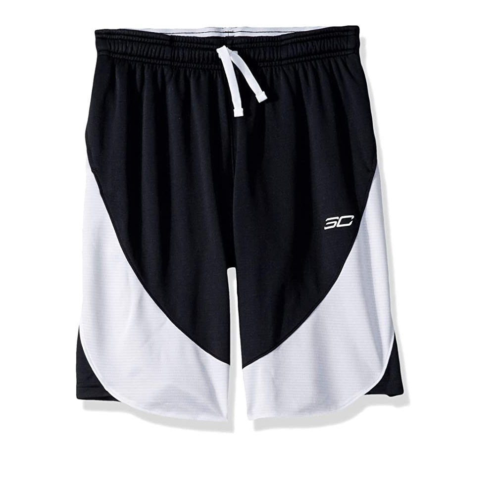 Shorts Under Armour Youth SC30 Preto Tamanho Pequeno