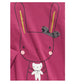 Camiseta infantil First Impressions Baby Girl Cotton Bunny &amp; Bear, roxa, tamanho 18 meses