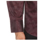 Camisa casual masculina Karl Lengerfeld com estampa camuflada, tamanho médio, vermelha