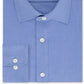 Camisa social masculina Tommy Hilfiger Athletic Fit Performance Stretch Th Flex Collar Solid Azul Tamanho GG