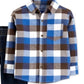 Conjunto de 2 peças de camisa xadrez de flanela e jeans Carter's Baby Boy, azul, tamanho 6 meses