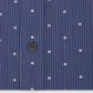 Camisa social masculina Sean John Classic Regular Fit com estampa, azul, tamanho G