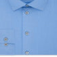 Camisa social masculina Kenneth Cole Regular Fit, azul, tamanho GG