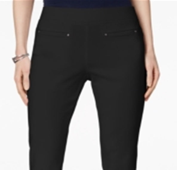 Calça Capri Feminina Estilo &amp; Co Preta Tamanho Pequeno P