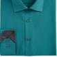 Camisa social masculina slim fit lisa verde tamanho GG da Society Of Threads