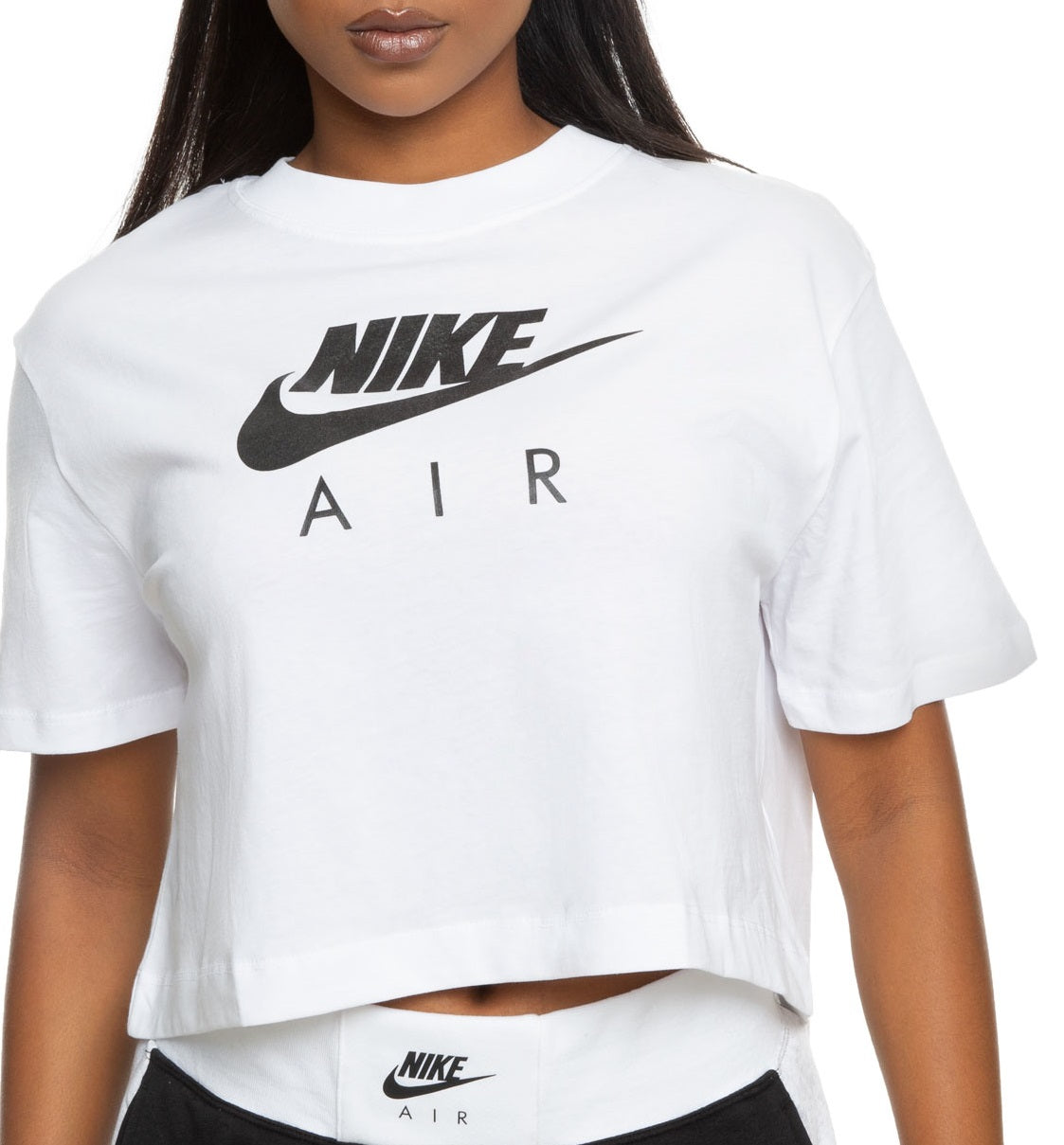 Camiseta Nike Feminina Running Fitness Branca Tamanho Médio