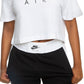 Camiseta Nike Feminina Running Fitness Branca Tamanho Médio