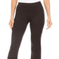 Calça Bootcut Feminina Estilo &amp; Co Comfort Waist Marrom Tamanho Pequeno P