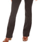 Calça Bootcut Feminina Estilo &amp; Co Comfort Waist Marrom Tamanho Pequeno P