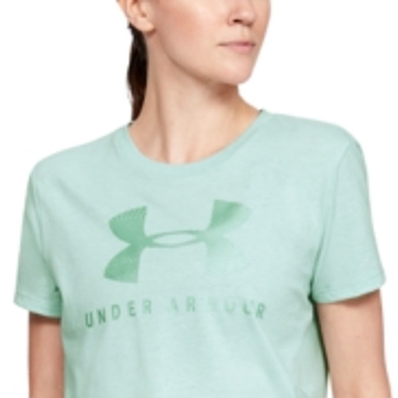 Under Armour Camiseta Feminina Graphic Sportstyle Classic Crew Verde Tamanho X-S