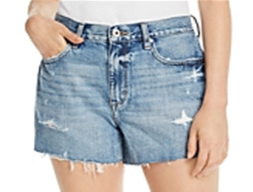 Pistola Shorts Feminino Azul Tamanho 30