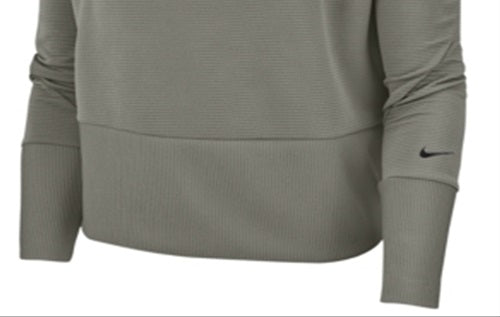 Blusa Nike Get Fit Fleece Gola Simulada Feminina Verde Tamanho Grande