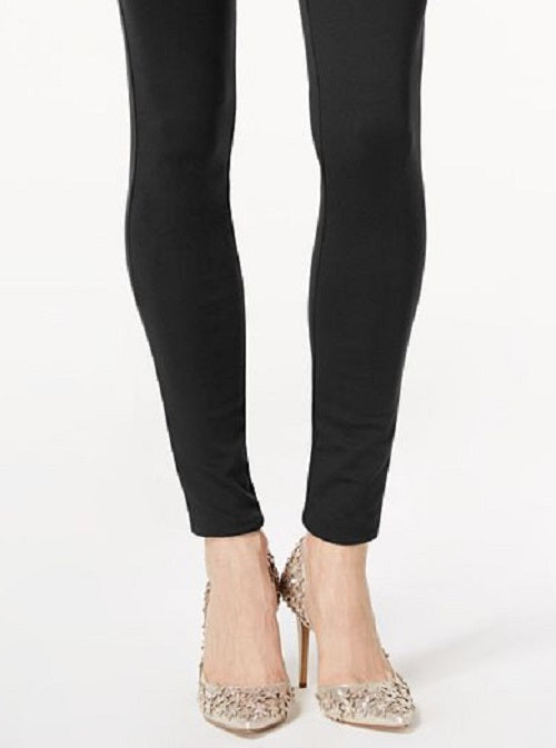 Calça legging casual feminina INC International Concepts, preta, tamanho 0