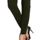 Leggings femininas de malha ponte com costura frontal Style &amp; Co, verde, tamanho pequeno XL