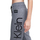 Calça de moletom Calvin Klein Performance Logo Feminina Azul Tamanho G