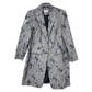 Calvin Klein Plus Size Feminino Xadrez e Floral Azul Marinho Tamanho 14W