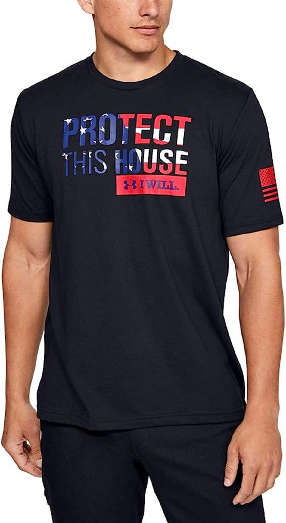 Camisa Under Armour Ua Freedom Protect Masculina Preta Tamanho X-G