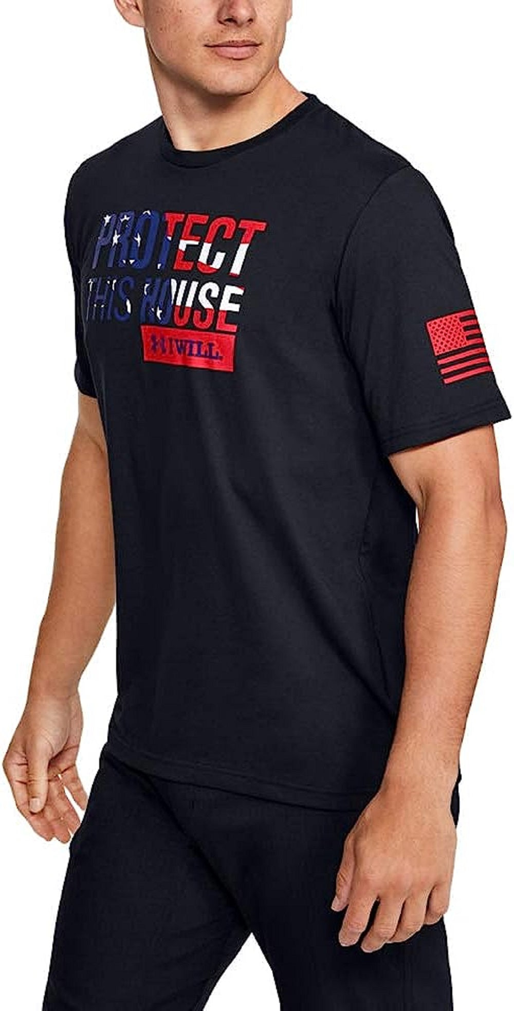 Camisa Under Armour Ua Freedom Protect Masculina Preta Tamanho X-G