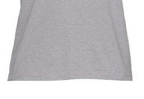 Camiseta masculina com estampa Freedom Logo da Under Armour, cinza, tamanho médio