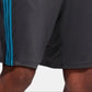Shorts Adidas D2M 3 Stripes Masculino Cinza Tamanho GG