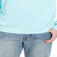 Tommy Bahama Masculino Tobago Bay Meio Zíper Pulôver Azul Tamanho XX-G