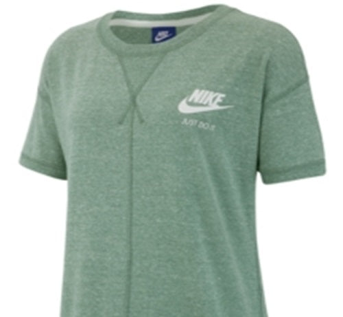 Vestido de treino Nike feminino para fitness, verde, tamanho grande