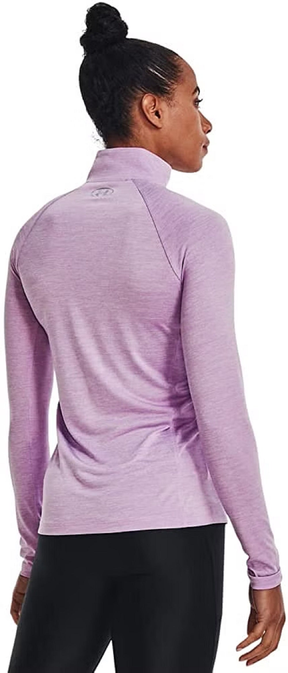 Camiseta Under Armour Ua Tech Half Zip Feminina Rosa Tamanho X-G