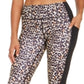 Leggings esportivas femininas Ideology com estampa animal e tamanho grande, marrom