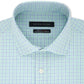 Camisa social masculina Tommy Hilfiger com gola 15, verde, tamanho 15x34-35