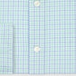Camisa social masculina Tommy Hilfiger com gola 15, verde, tamanho 15x34-35