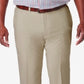Calça casual Haggar Pro Classic Fit masculina marrom tamanho 54x30