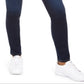 Calça jeans skinny sem costura Sound/Style Shape and Lift feminina, azul, tamanho 10