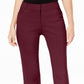 Calça Curta Curvy Fit Feminina JM Collection Tummy Control Vermelha Tamanho 20X5