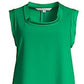 Vestido Trina Turk Feminino Duplo Arco-Íris Verde Tamanho Pequeno