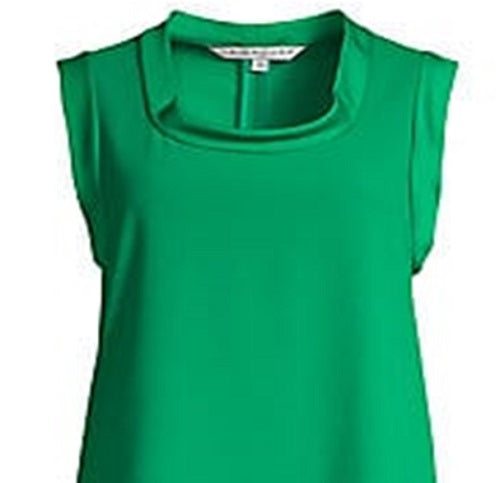 Vestido Trina Turk Feminino Duplo Arco-Íris Verde Tamanho Pequeno