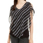 Blusa 2Fer Byer de manga curta e decote em V da BCX Junior, preta, tamanho extragrande