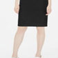 Vestido tubinho Calvin Klein feminino sem mangas na altura do joelho, preto, tamanho 4