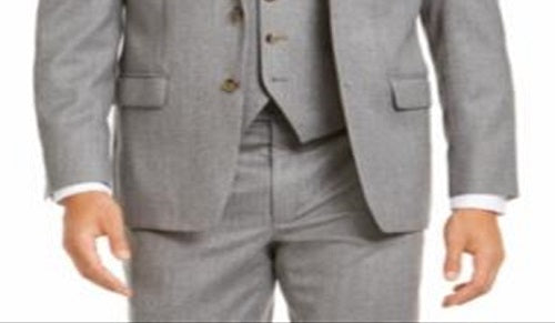 Ralph Lauren Masculino Classic Fit UltraFlex Stretch Terno Jaqueta Separada Cinza Tamanho 43