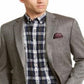 Blazer masculino Ralph Lauren em lã mista, espinha de peixe, marrom, tamanho 50