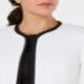 Le Suit Feminino Jaqueta Tubular Vestido Terno Branco Tamanho 4