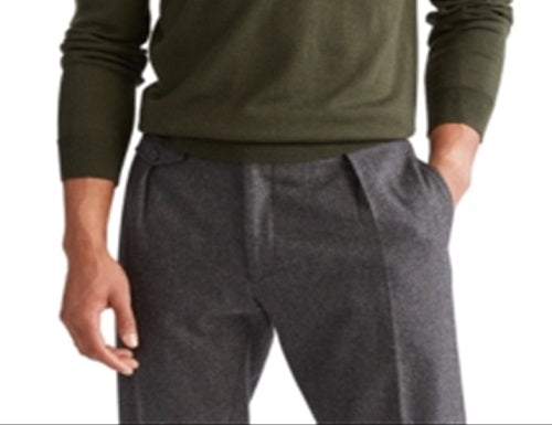 Suéter Ralph Lauren Masculino de Lã Merino com Gola Redonda Verde Tamanho Médio