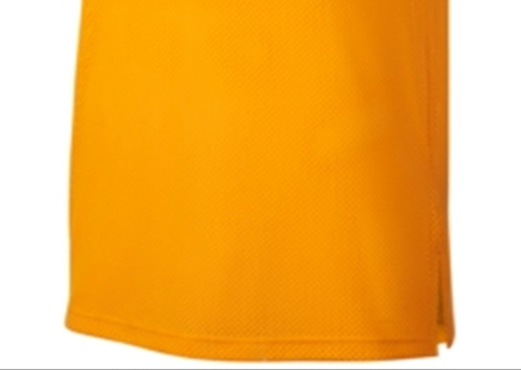 Camisa de basquete Nike Dri-FIT Mesh masculina, amarela, tamanho pequeno