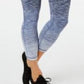 Leggings esportivas femininas Ideology Fitness Workout Azul Tamanho Grande